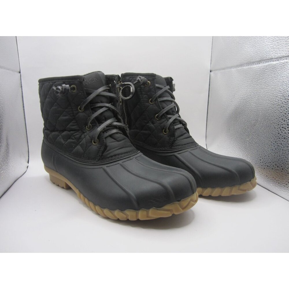 NAUTICA Women's Dorsay Quilted Snow / Duck Boots Size 9